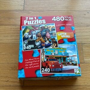 Crazart dog truck puzzle